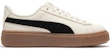 (W) Puma Basket Platform Canvas 'Beige Black' Beige Hitam 399251-01