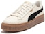 (W) Puma Basket Platform Canvas 'Beige Black' Beige Hitam 399251-01