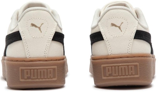 (W) (女性) プーマ バスケット プラットフォーム キャンバス 'ベージュ ブラック' 399251-01 399251-01 Sizing (W) (女性) プーマ バスケット プラットフォーム キャンバス 'ベージュ ブラック' 399251-01 399251-01