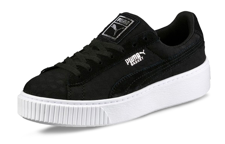 Order (W) 彪马 Basket Platform 休闲运动鞋 黑白配色 364102-01