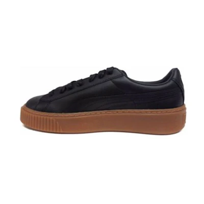 (W) Puma Basket Platform Core 'Black Gum'