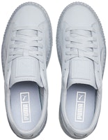 (W) Sepatu Puma Basket Platform Core Biru Muda/Perak Rendah 364040-10 Shop (W) Sepatu Puma Basket Platform Core Biru Muda/Perak Rendah 364040-10