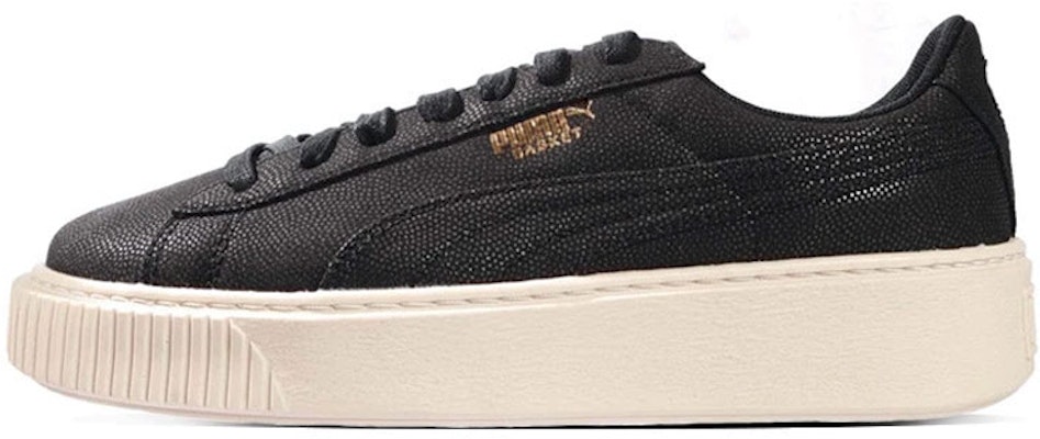 (Women) Puma Basket Platform CV Low-Top Casual 'Black Balance' 365623-01 Buy (Women) Puma Basket Platform CV Low-Top Casual 'Black Balance' 365623-01