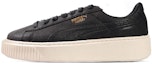 Buy (W) Puma Basket Platform CV Low-Top Kasual 'Black Balance' 365623-01