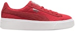 Order (W) Puma Basket Platform DE Kasut Kasual Merah/Putih 364102-03