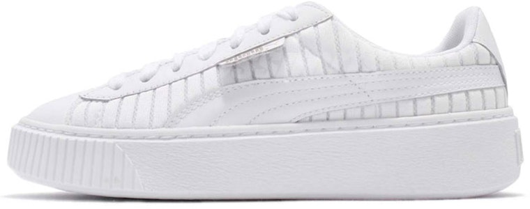 (W) プーマ バスケット プラットフォーム EP "ホワイト" 365466-01 Buy (W) プーマ バスケット プラットフォーム EP "ホワイト" 365466-01