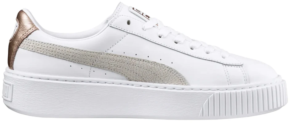(W) Puma Basket Platform Euphoria RG 'Putih Abu Emas' 366814-02 Order (W) Puma Basket Platform Euphoria RG 'Putih Abu Emas' 366814-02
