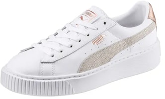 (W) Puma Basket Platform Euphoria RG 'Putih Abu Emas' 366814-02 Lookbook (W) Puma Basket Platform Euphoria RG 'Putih Abu Emas' 366814-02