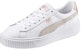 (W) Puma Basket Platform Euphoria RG 'Putih Kelabu Emas' 366814-02