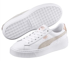 (W) Puma Basket Platform Euphoria RG 'Putih Abu Emas' 366814-02 Shop (W) Puma Basket Platform Euphoria RG 'Putih Abu Emas' 366814-02