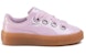 (W) Kasut Puma Basket Platform Kiss Leisure Board Merah Jambu 366822-03