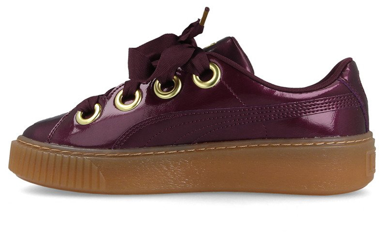 (W) Puma Basket Platform Kiss 'Red'
