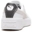 Shop (W) Kasut Kasual Puma Basket Platform Low Top Unisex Putih 367850-01