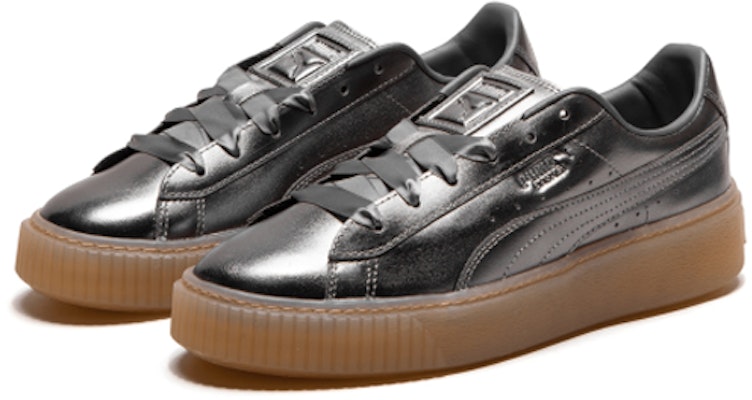 (W) Puma Basket Platform Luxe 'Perak' 366687-01 Lookbook (W) Puma Basket Platform Luxe 'Perak' 366687-01
