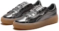 Lookbook (W) Puma Basket Platform Luxe 'Perak' 366687-01