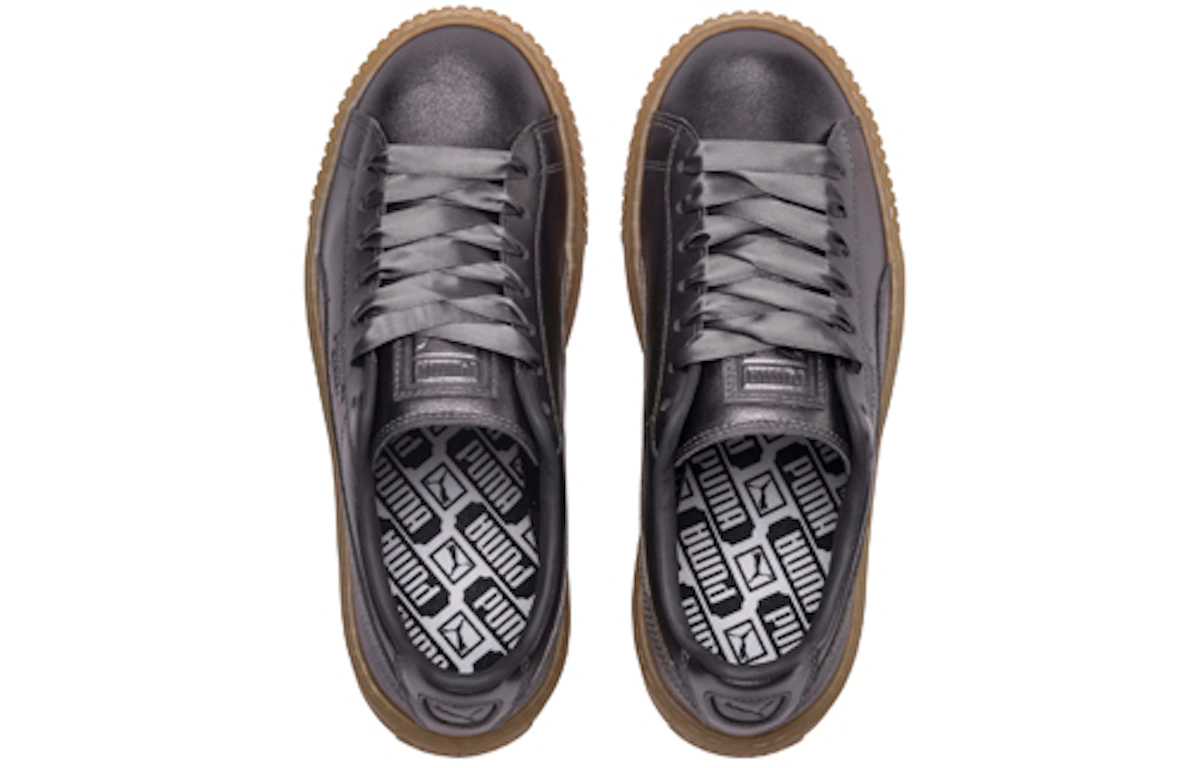 (Women) Puma Basket Platform Luxe 'Quiet Shade'