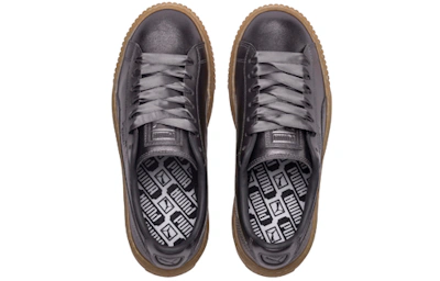 (Women) Puma Basket Platform Luxe 'Quiet Shade'