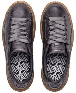 (W) 푸마 바스켓 플랫폼 럭스 '실버' (Puma Basket Platform Luxe 'Silver') 366687-01 Shop (W) 푸마 바스켓 플랫폼 럭스 '실버' (Puma Basket Platform Luxe 'Silver') 366687-01