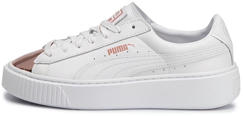 (女款)彪馬 Basket Platform Metallic '白玫瑰金' 366169-03 Buy (女款)彪馬 Basket Platform Metallic '白玫瑰金' 366169-03