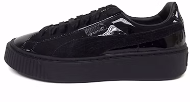 (Women) Puma Basket Platform 'Black Patent Leather' 363558-03 (Women) Puma Basket Platform 'Black Patent Leather' 363558-03