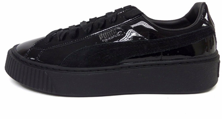 (Women) Puma Basket Platform 'Black Patent Leather' 363558-03 Buy (Women) Puma Basket Platform 'Black Patent Leather' 363558-03