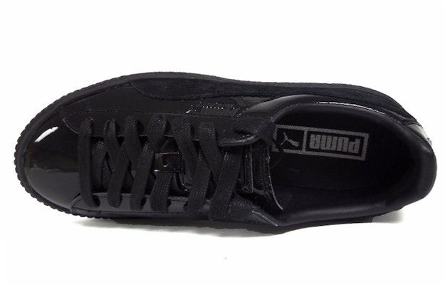 (Women) Puma Basket Platform 'Black Patent Leather' 363558-03 Lookbook (Women) Puma Basket Platform 'Black Patent Leather' 363558-03