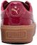 Shop (W) Puma Basket Platform Patent 'Gum Burgundy' 363314-04