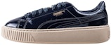 Buy (W) Puma Basket Platform Patent Marshmallow 'Hitam' 363314-06