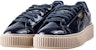 (W) Puma Basket Platform Patent Marshmallow 'Hitam' 363314-06