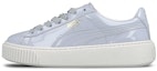 Buy (Women) Puma Basket Platform Patent Halogen Blue 363314-01