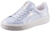 Lookbook (Women) Puma Basket Platform Patent Halogen Blue 363314-01