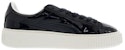 (W) Puma Basket Platform Patent Peacoat Lelaki/Wanita 363314-03