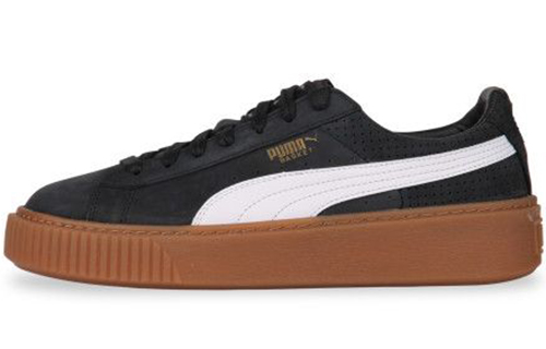 Buy (W) プーマ バスケット プラットフォーム ガム (Puma Basket Platform Gum) 366807-02