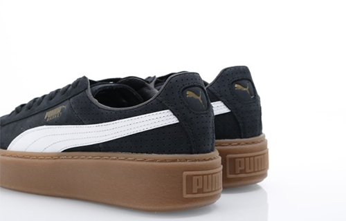 Order (W) プーマ バスケット プラットフォーム ガム (Puma Basket Platform Gum) 366807-02