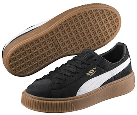 (W) 푸마 바스켓 플랫폼 퍼프 검 (Puma 바스켓 플랫폼 퍼프 검) 366807-02 Lookbook (W) 푸마 바스켓 플랫폼 퍼프 검 (Puma 바스켓 플랫폼 퍼프 검) 366807-02