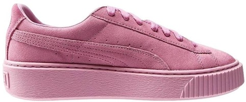 Order PUMA Basket Platform Reset 輕便 低筒 板鞋 男女同款 玫紅