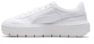 Buy (W) Puma Basket Platform Retro Kasut Rata Skateboard Kasual Unisex Putih 367046-01