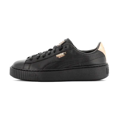 (W) Puma Basket Platform RG 'Black Gold'