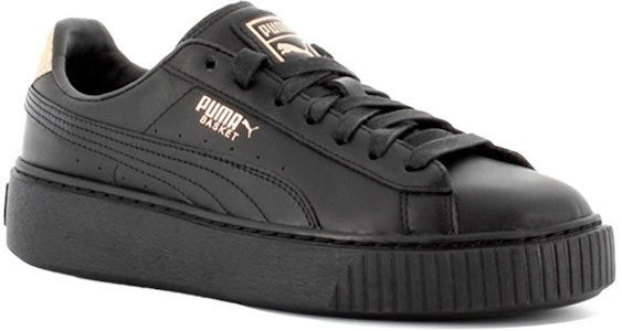 (W) Puma Basket Platform RG 'Negro Oro' 368190-01 Lookbook (W) Puma Basket Platform RG 'Negro Oro' 368190-01