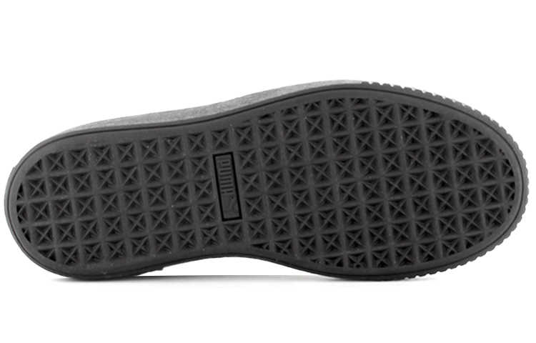 Details for Puma Basket Platform Rg 輕便耐磨防滑 低筒運動板鞋 女款 黑色