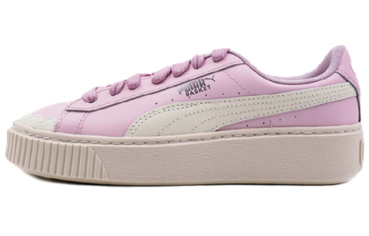 (Women) Puma Basket Platform Scallop 'Pink' 366723-02