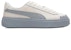 (W) Kasut Platform Puma Basket 'Mutiara Putih Biru' 398910-04