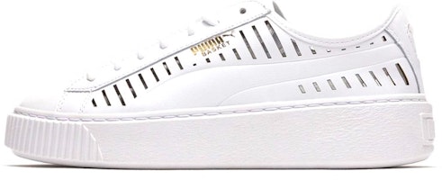 (Women) Puma Basket Platform Summer 365190-01 (Women) Puma Basket Platform Summer 365190-01