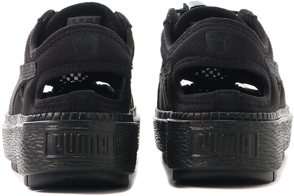 (Women) Puma Basket Platform Trace Light Mule 382872-01 Purchase (Women) Puma Basket Platform Trace Light Mule 382872-01