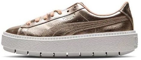 (Women) Puma Basket Platform Trace Luxe 'Dusty Coral' 367852-01 (Women) Puma Basket Platform Trace Luxe 'Dusty Coral' 367852-01