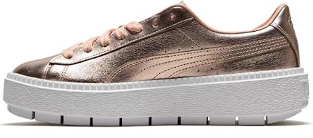 (W) 彪马篮网平台经典增高鞋“粉珊瑚” 367852-01 Order (W) 彪马篮网平台经典增高鞋“粉珊瑚” 367852-01