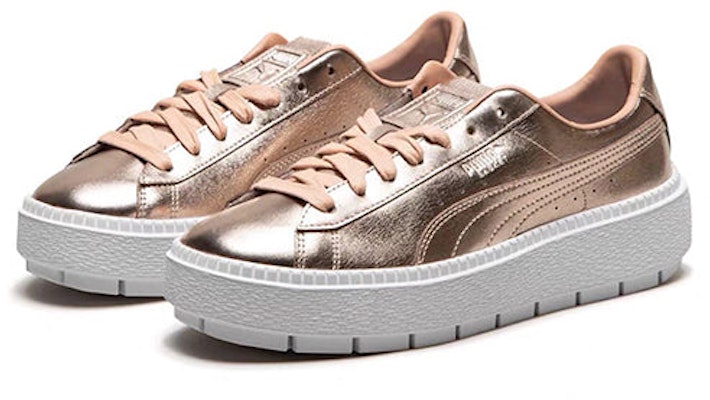 (Women) Puma Basket Platform Trace Luxe 'Dusty Coral' 367852-01 Lookbook (Women) Puma Basket Platform Trace Luxe 'Dusty Coral' 367852-01