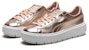 (W) Puma Basket Platform Trace Luxe 'Dusty Coral' - Merah Karang Kusam 367852-01