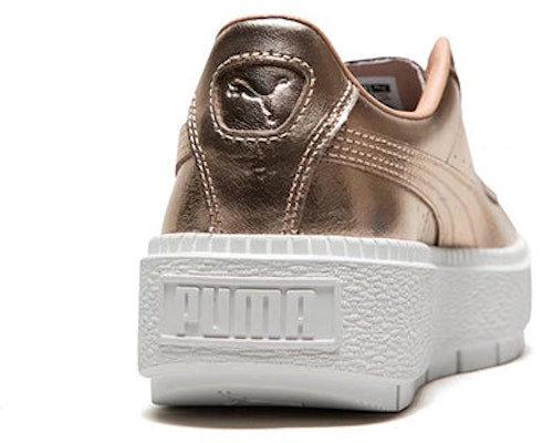 (Women) Puma Basket Platform Trace Luxe 'Dusty Coral' 367852-01 Shop (Women) Puma Basket Platform Trace Luxe 'Dusty Coral' 367852-01