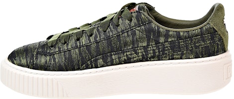 (W) Puma Basket Platform Vr 'Hijau Putih' 364092-01 Order (W) Puma Basket Platform Vr 'Hijau Putih' 364092-01